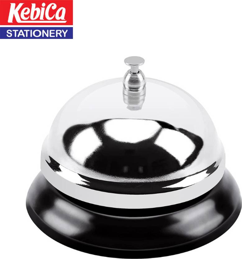 Kebica Silver Non Electric Calling Bell for Government Office, Clinic