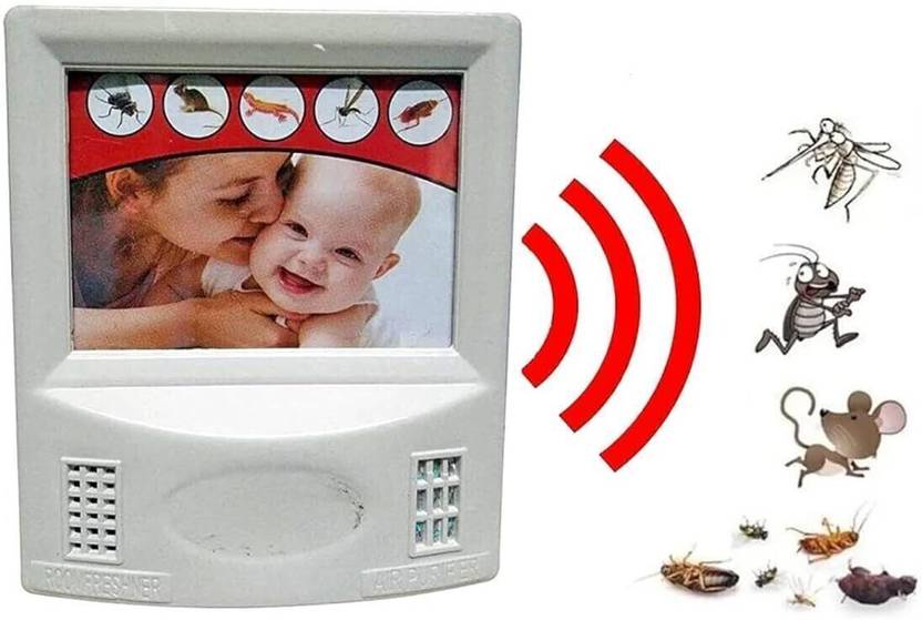 TECKLE Ultrasonic Pest Repellent Electric Mosquito Insect Killer Lamp Machine A1S36 Electric Insect Killer Indoor, Outdoor