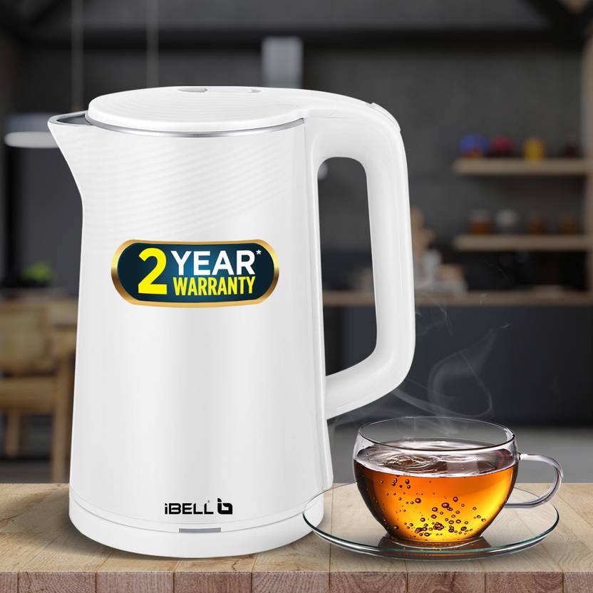 iBELL PEK20W 2L Electric Kettle,1500W Auto CutOff, 360° Rotating Base