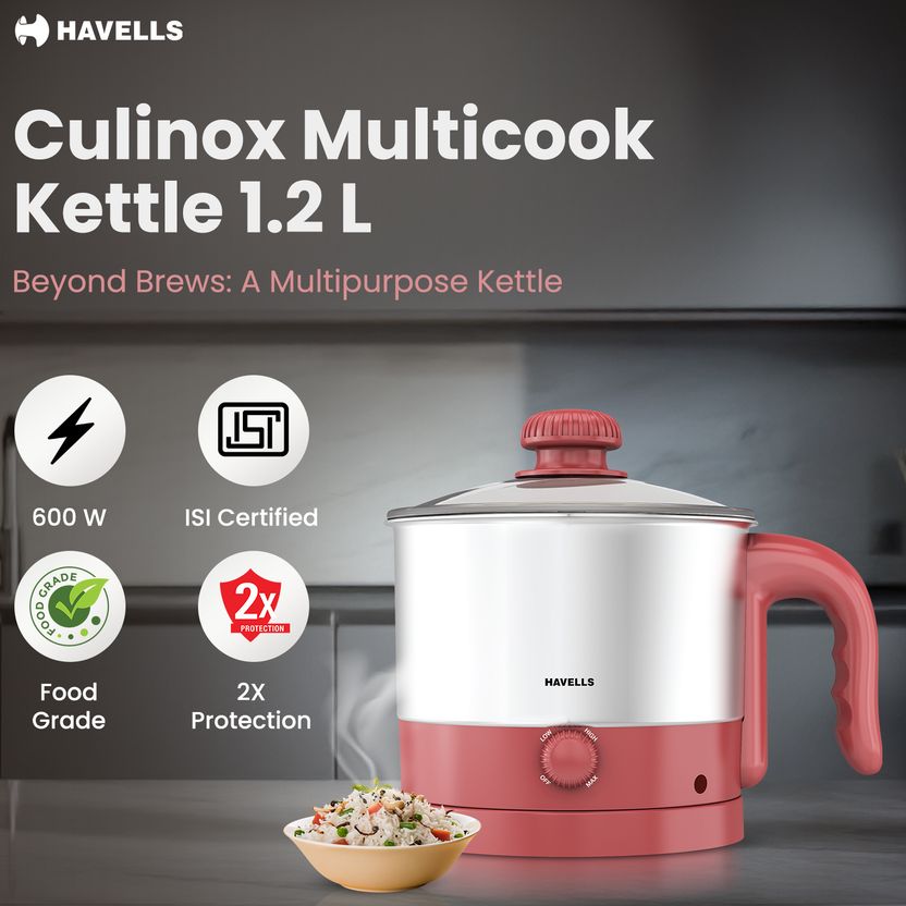 HAVELLS Culinox Multicook Kettle Electric Kettle - Image 3