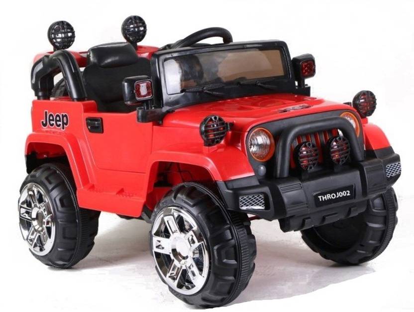 PP INFINITE THAR 12V Electric Ride On Jeep For Kids With Remote Control, Music 15 Yrs Jeep