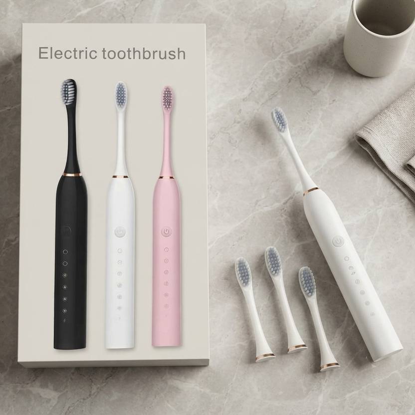 Maxtid Electric Toothbrush with Smart Sensor and Multiple Clean Modes Electric Toothbrush