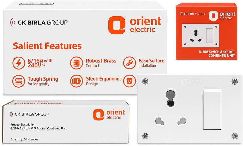 16 Amp Combined Box - Orient view 4