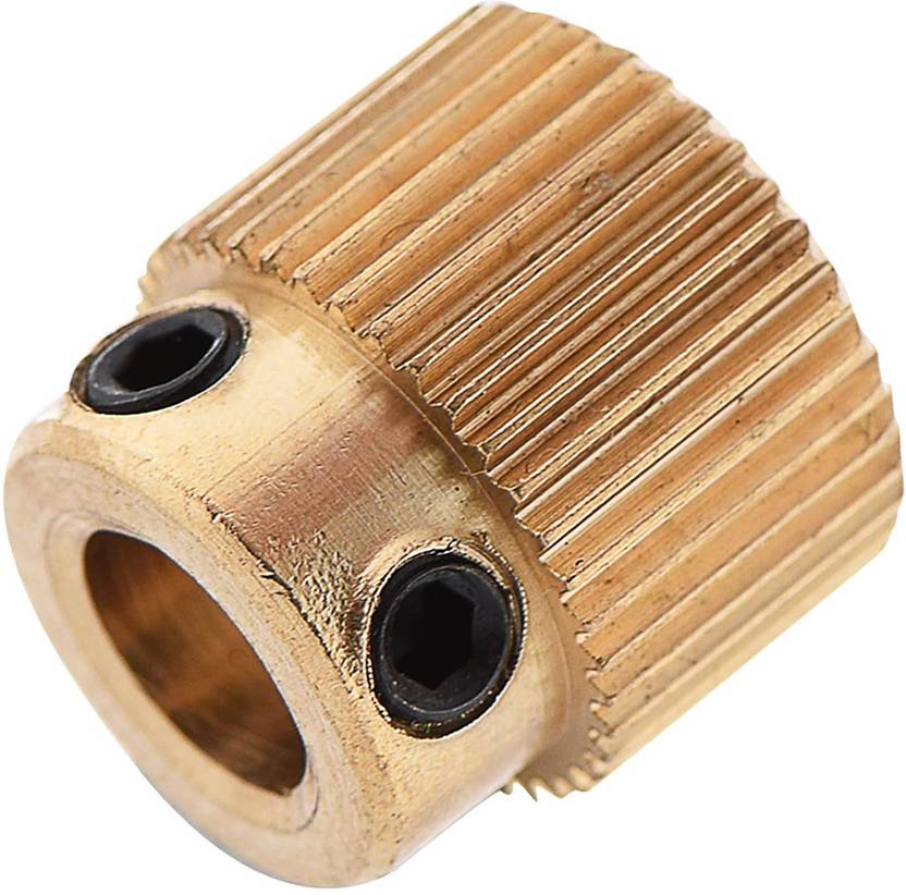 xcluma Brass Extruder Wheel 40 Teeth Drive Gear for MK7 MK8 Extruder Electronic Components