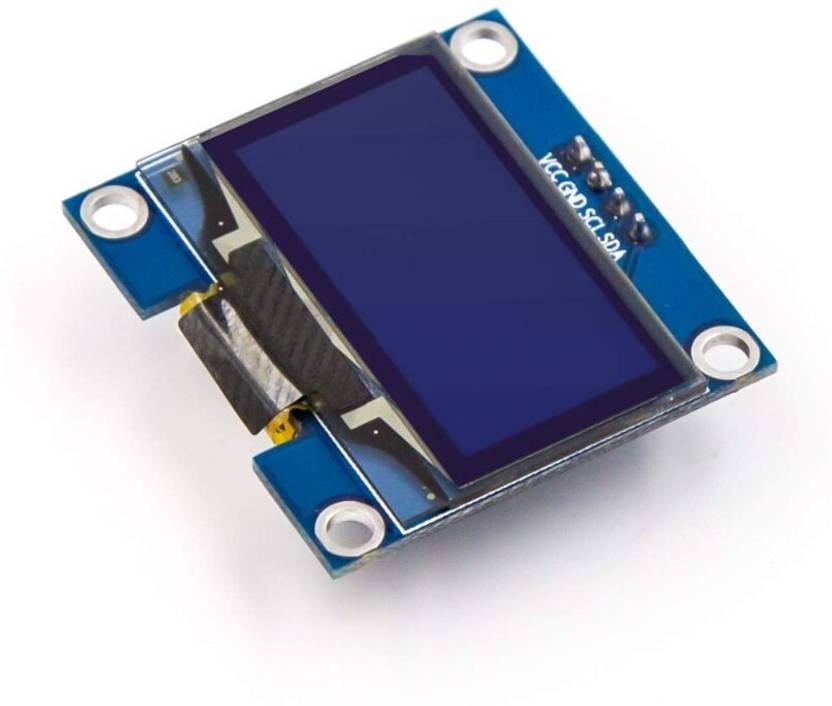 robocraze 1.3 inch I2C OLED Display Module 4pin Blue Color Electronic ...
