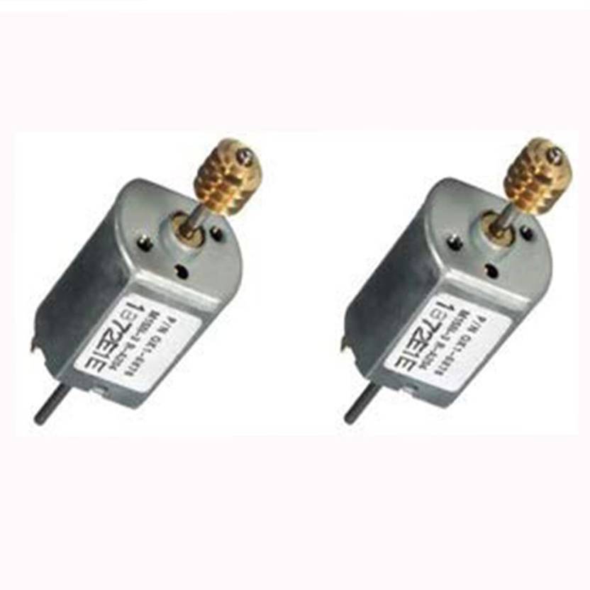 MELODY's Toy Drone Mini DC Motor with Warm Gear at Front Silver Set of