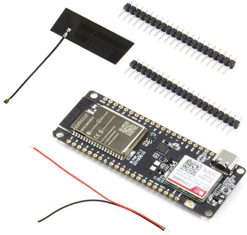 Invento sim800l with esp32 node mcu wireless communication module gsm