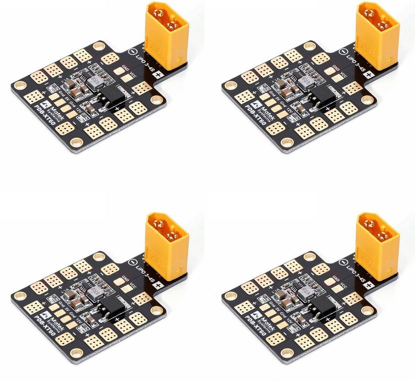 Flyrobo (4 pc) Mateksys PDBXT60 with BEC 5V and 12V Board