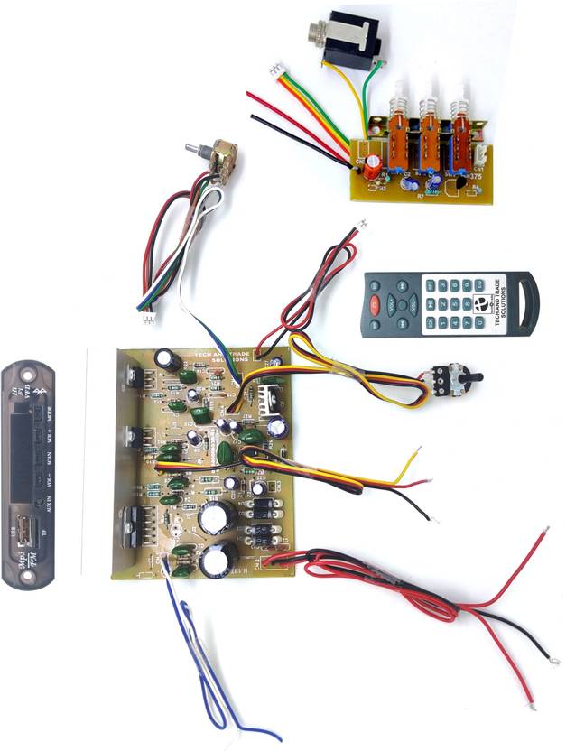 TECH AND TRADE Tda7265 and 2030IC amplifier with BASS boost BLUETOOTH ...