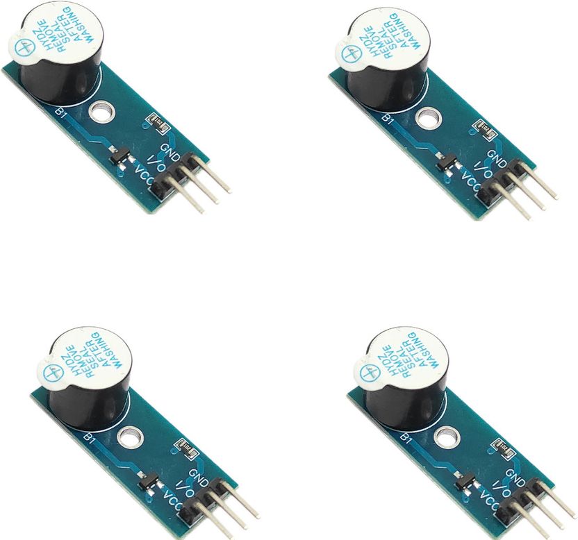S K Emporium Active Buzzer Module 3.3V-5V Piezo Beeper Pack of 1 - Image 7