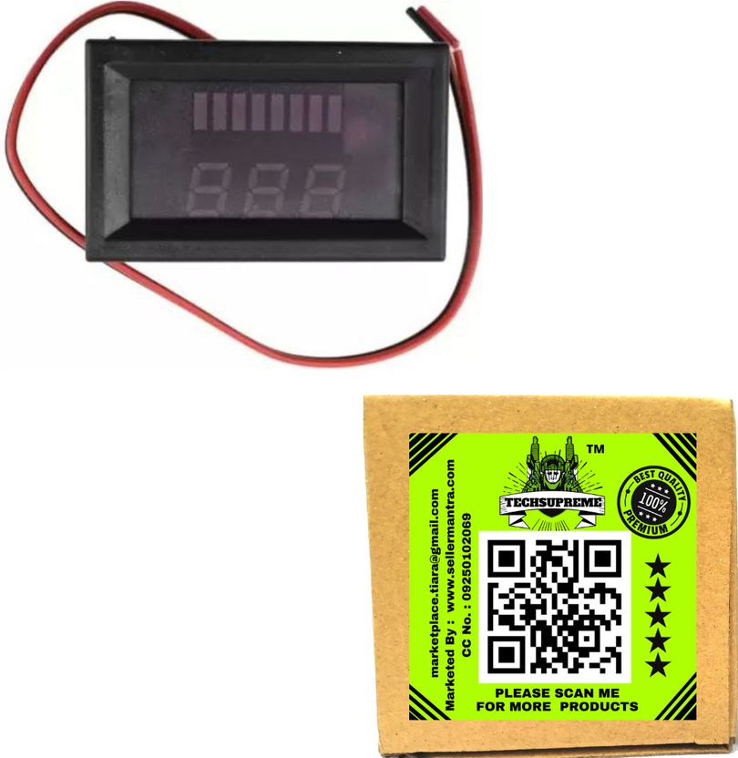 TechSupreme 12V-48V Power Usage Monitor - Image 3