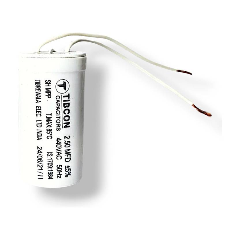 AVISRI (Unit OF 1)TIBCON fan capacitor 2.5 MFD, 440V AC ceiling fan capacitor Electronic Components Electronic Hobby Kit