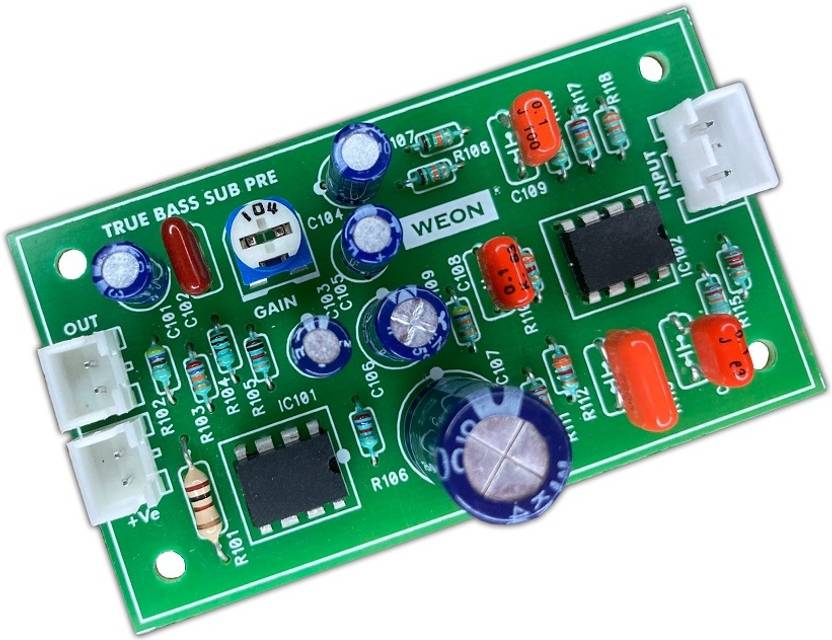 WEON True Bass Subwoofer Pre / Low-Pass-Filter Board | Only deep bass