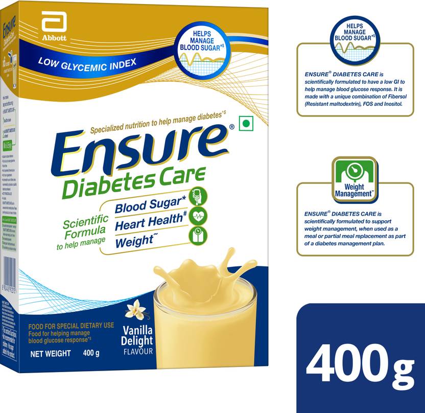 ENSURE Diabetes Care Nutrition Drink Price in India Buy ENSURE