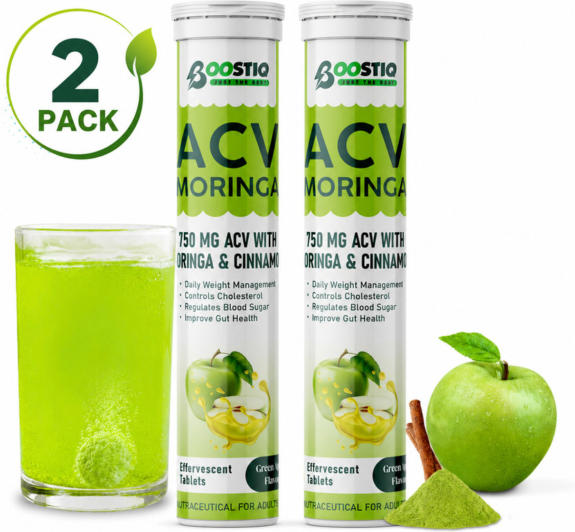 boostiq Apple Cider Vinegar Moringa (Green Apple) To Control