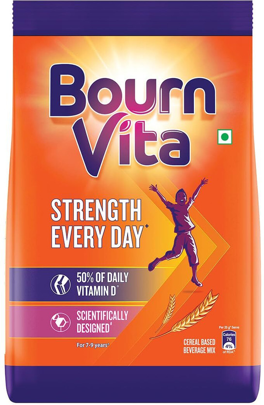 Cadbury BOURNVITA POWDER MILK DRINK MIX INCREASE IMMUNE &