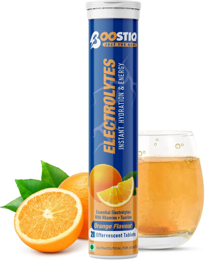 boostiq Electrolytes-Hydration With Instant Energy Formula, Pre