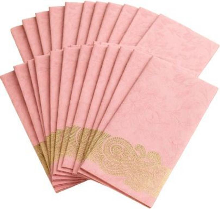 SimpleDecor Money Gifting Envelopes| Pack of 25 Lifafa for Wedding, Engagement Envelopes