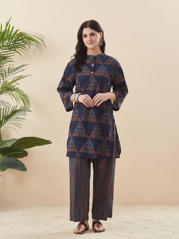 MOKOSH Women Kurta Palazzo Set