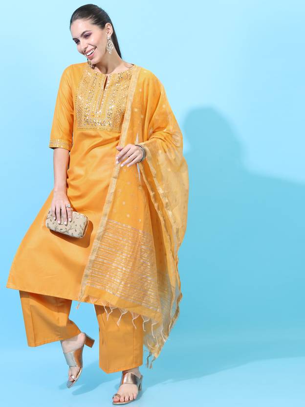 Vishudh Women Kurta Palazzo Set Buy Vishudh Women Kurta Palazzo Set