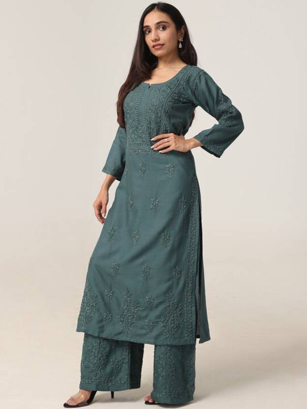 colorkosh Women Kurta Palazzo Set