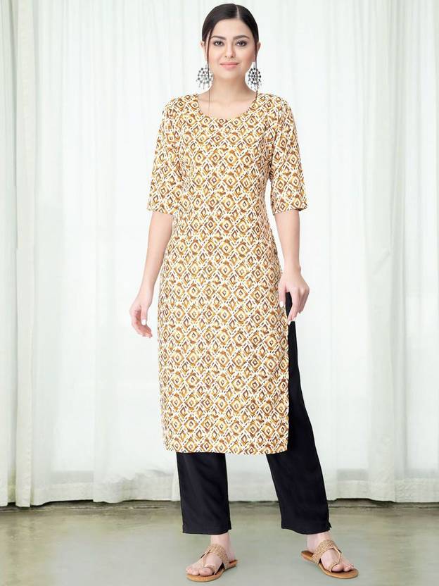 HERE&NOW Women Pure Linen Kurta Pant Set