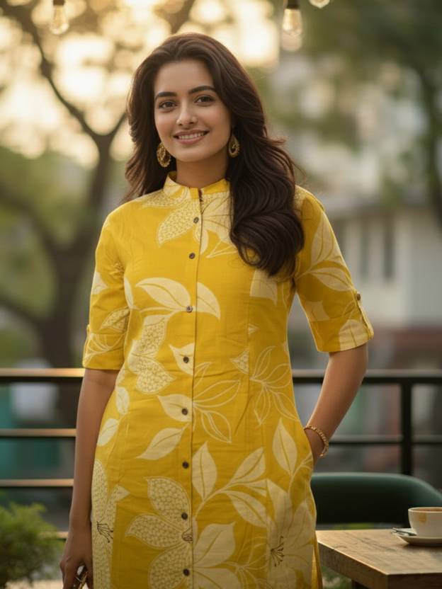 KALINI Women Viscose Rayon Kurta Pant Set