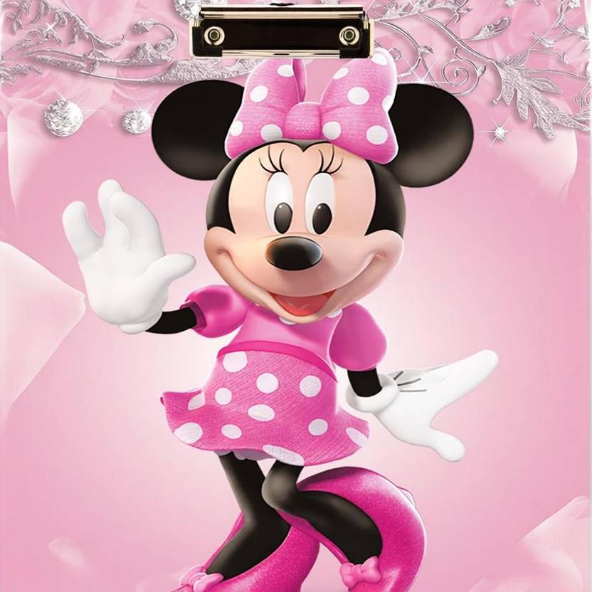 BPDESIGNSOLUTION Mickey Mouse Digital Reprint Clipboard Exam Pad (14x9.5 Inches) Premium Quality