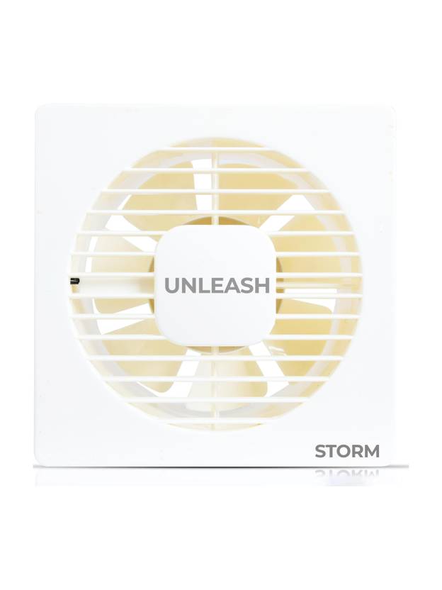 unleash Storm 6 inch | 150 mm | Exhaust Fan | 100% Copper Motor | For Kitchen & Bathroom with 1 Year Warranty 150 mm Exhaust Fan