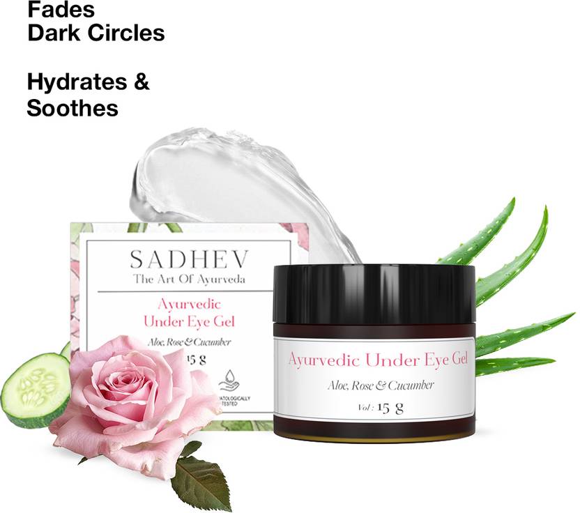 Sadhev Under Eye Gel - Reduce Dark Circles | Reduces Wrinkles & Puffiness