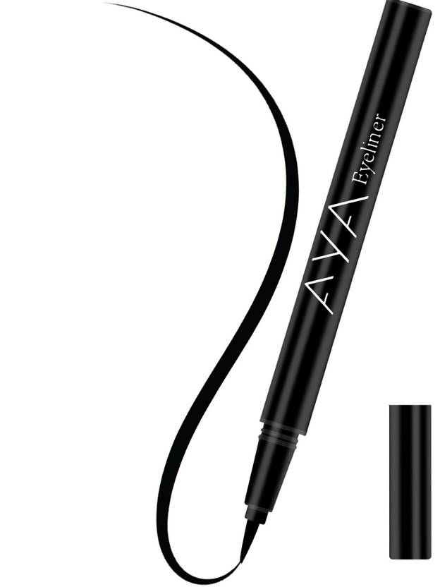 AYA Waterproof Long Lasting Eyeliner | Smudge Proof Eye Makeup 2 ml