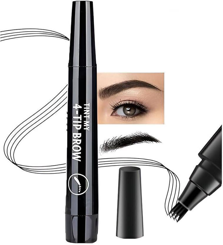 blussfrom PROFESSIONAL TINT MY 4-TIP BROW Liquid Eyebrow Pencil Waterproof