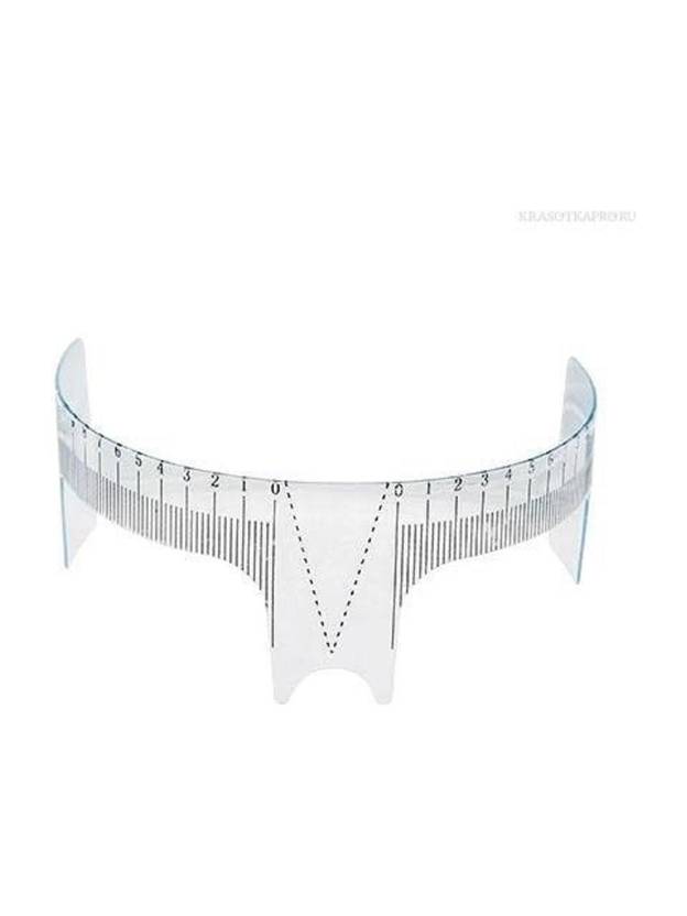 Aravli Eyebrow Ruler Head for Microblading Permanent Makeup Measure Head Eyebrow Stencil