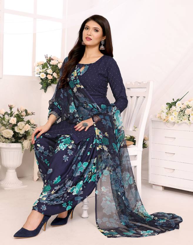 Alexander Crepe Paisley Salwar Suit Material