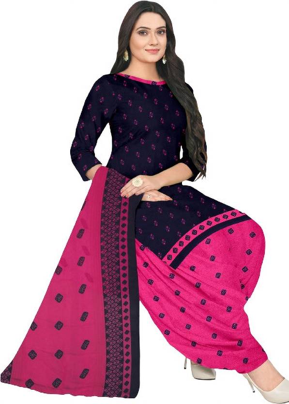 Alexander Unstitched Crepe Salwar Suit Material Printed