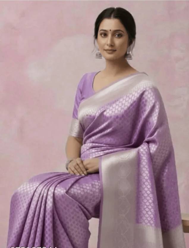 ANUVRATA Semi Stitched Jacquard Blouse Material Printed