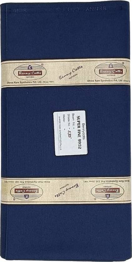 BENNY COTTS Unstitched Polyester Multi-purpose Fabric Solid