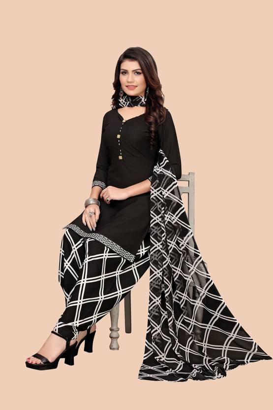 Alexander Crepe Paisley Salwar Suit Material
