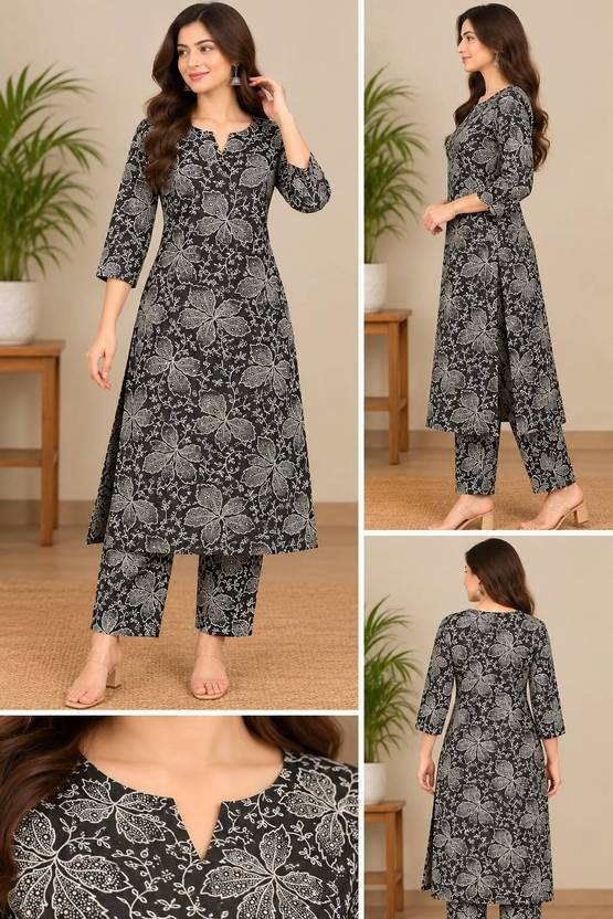 INDOFABRIC Unstitched Wool Kurta Fabric Printed