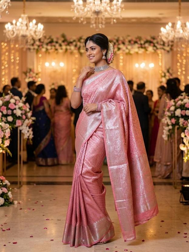 ANUVRATA Semi Stitched Jacquard Multi-purpose Fabric Solid