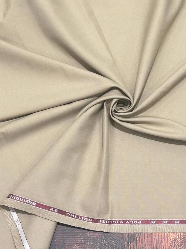 Raymond Viscose Rayon Solid Trouser Fabric