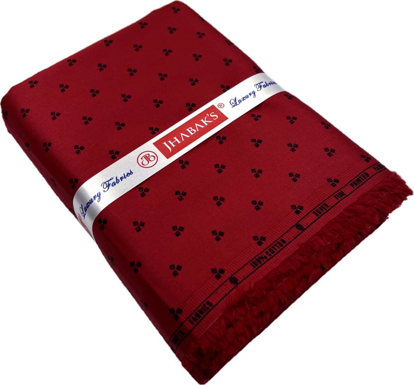 SUBHDIN Pure Cotton Printed Shirt Fabric Price in India Buy SUBHDIN