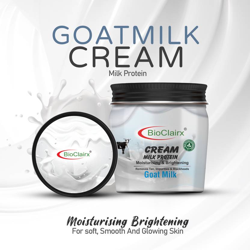 BioClairx Goat Milk Face Cream Price in India, Buy BioClairx Goat