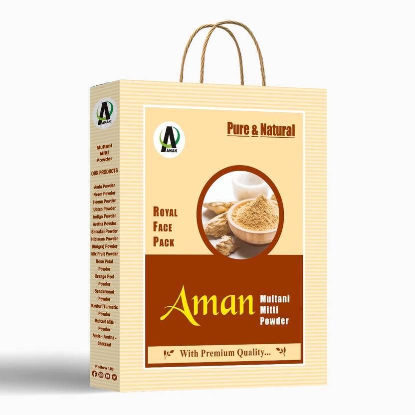 AMAN Herbal Natural multani mitti skin care powder 250 gm
