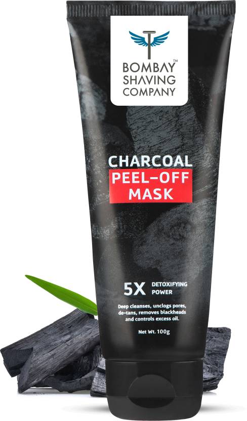 BOMBAY SHAVING COMPANY Charcoal Peel off Mask | Face Pack for DeTan ...
