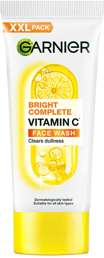 GARNIER Bright Complete Vitamin C Cleanser for Bright & Glowing