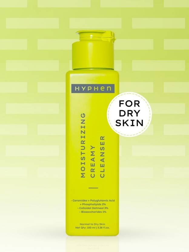 HYPHEN Moisturizing Creamy | Cleanser For Dry & Sensitive Skin with Ceramides Face Wash