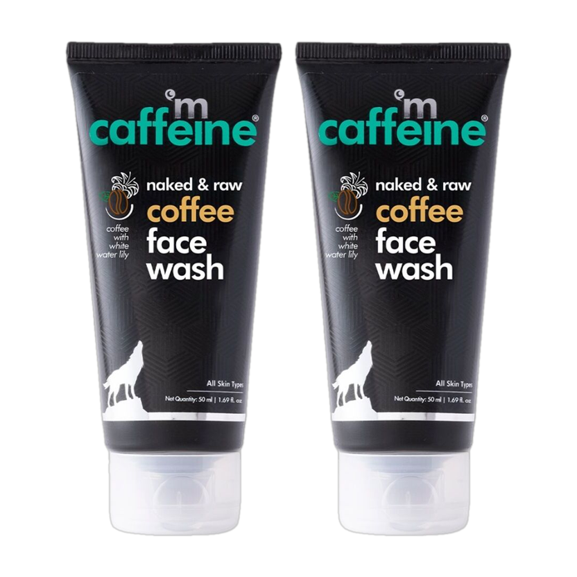 mCaffeine Coffee Face Cleanser for Glowing Skin, Dirt Removal