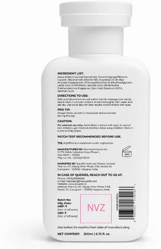 Aqueria De-Tan & Brightening 3% Niacinamide - Image 8
