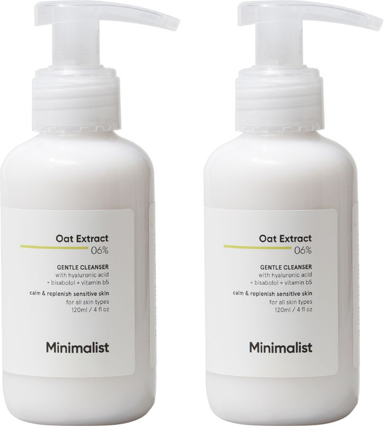 Minimalist 6% Oat Extract Gentle Cleanser 120ml - Image 1